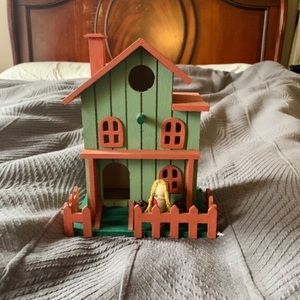 Rustic Wooden Birdhouse